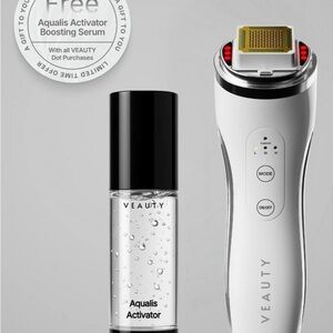 VEAUTY dot facial device w/ Aqualis Activator Boosting Serum